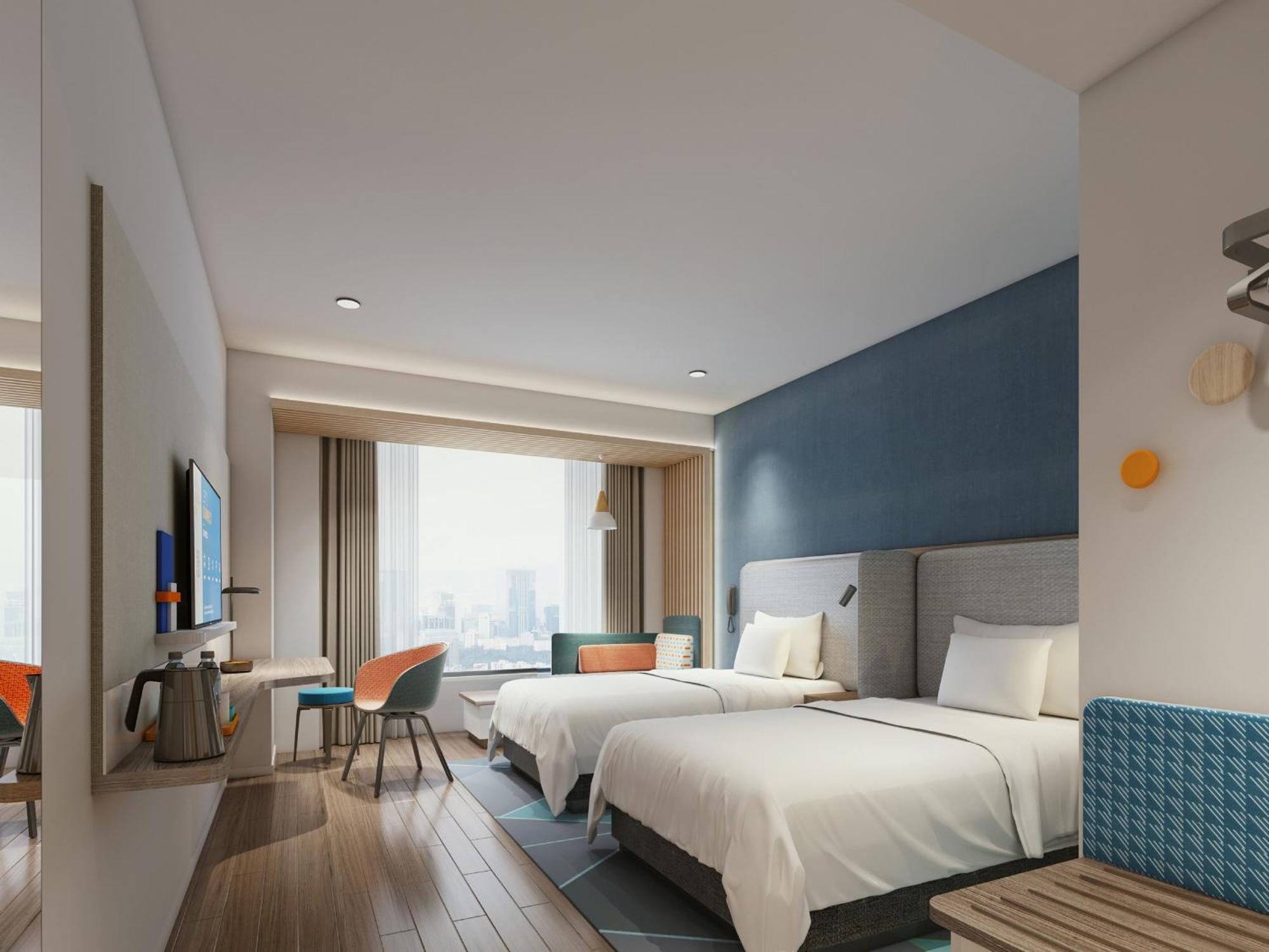 Holiday Inn Express Lanzhou New Area By Ihg المظهر الخارجي الصورة